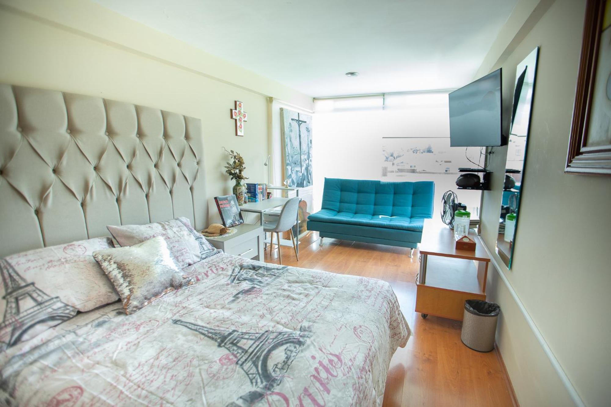 Habitacion Matrimonial Con Cama Y Sofa Para Cuatro Personas Tlaxcalancingo Extérieur photo